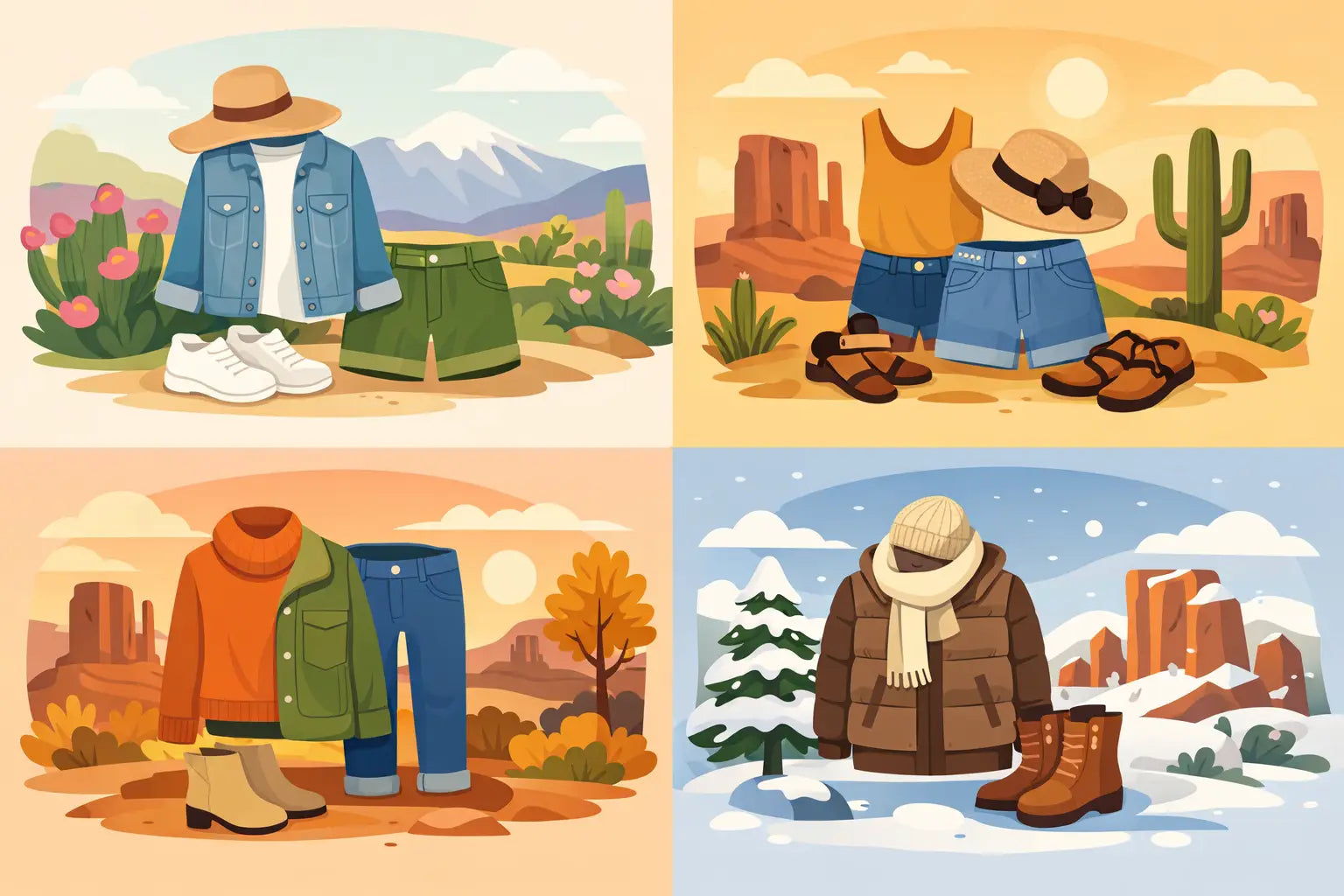 What to Wear in Arizona by Season