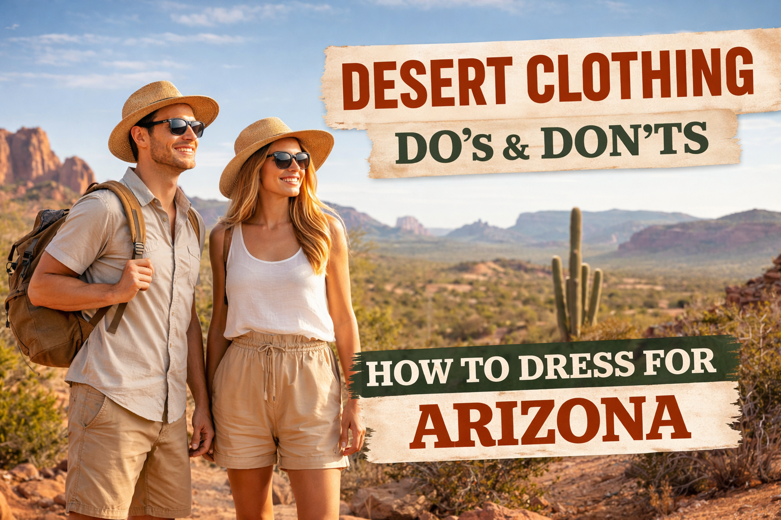 Desert Clothing Do’s & Don’ts: What to Wear in Arizona Heat