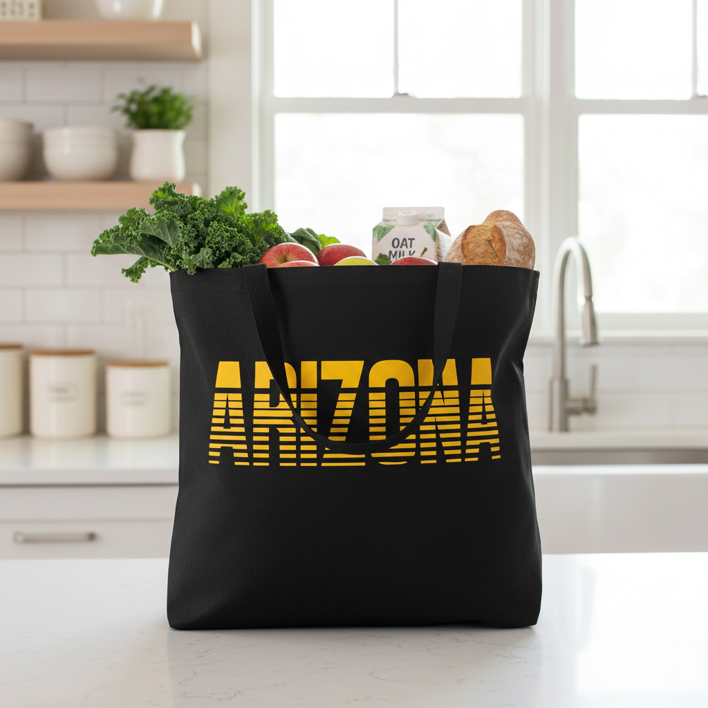 Black Tote - Kitchen Lifestyle (Short Handle)