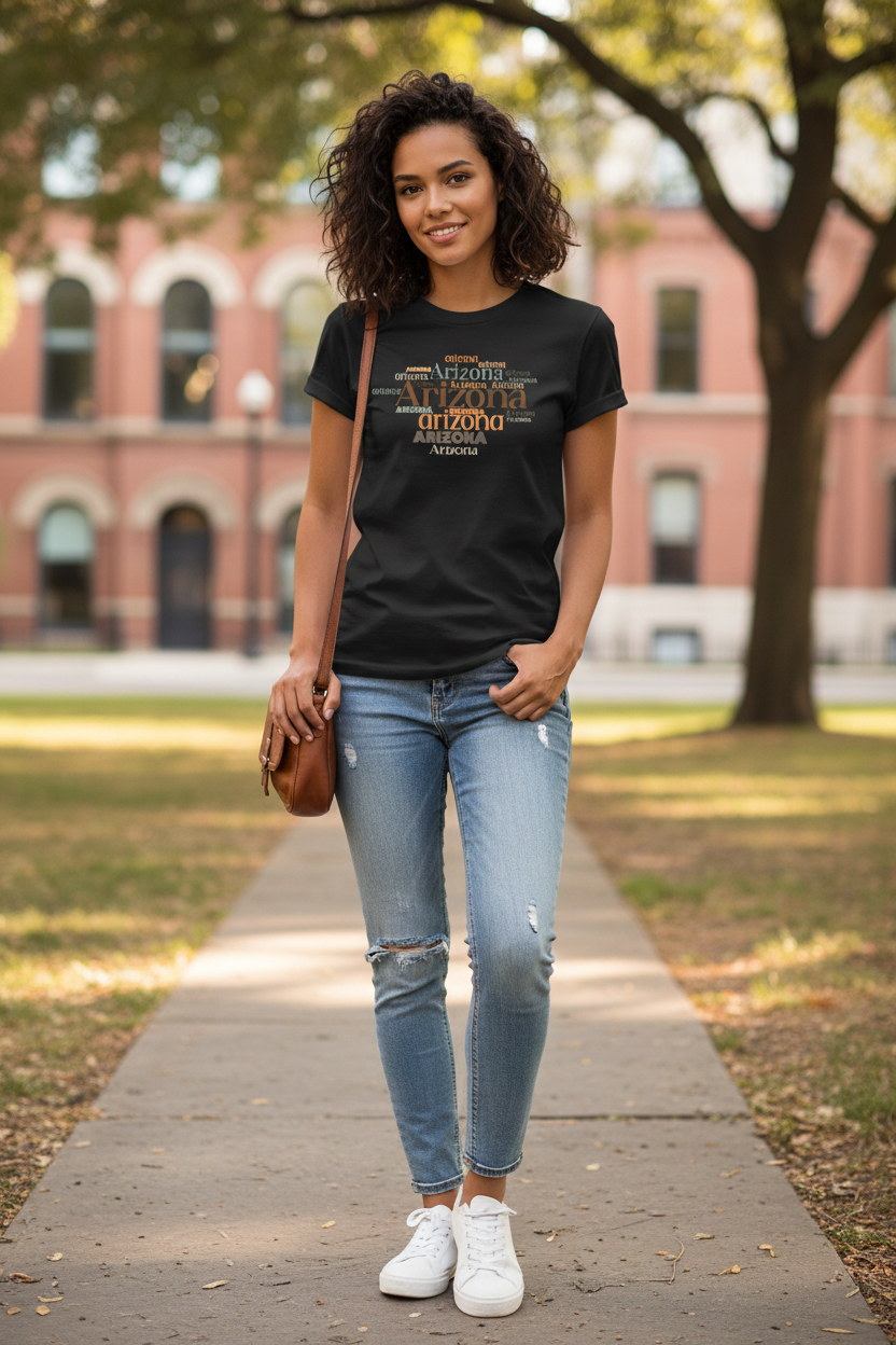 100% USA Cotton T-Shirt Design 0101 - Arizona Swag