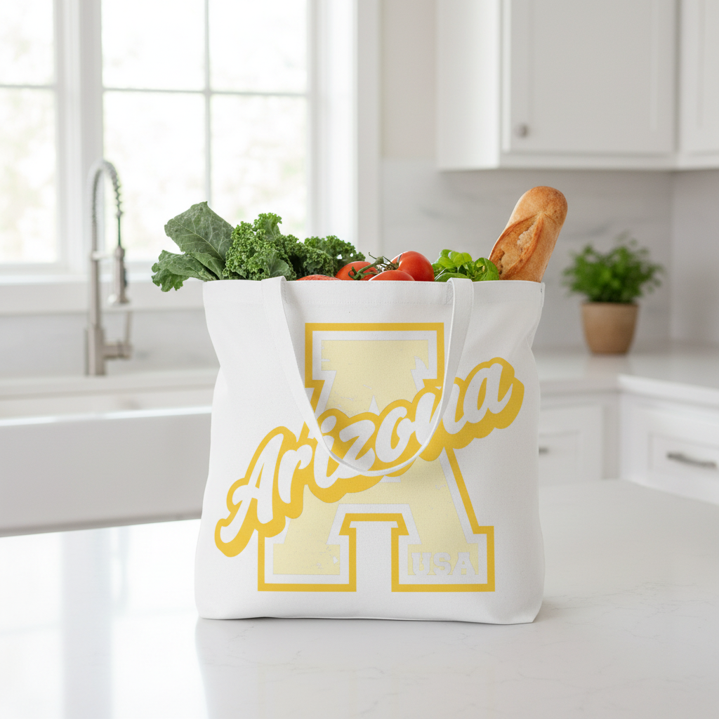 White Tote - Kitchen Lifestyle (Short Handle)