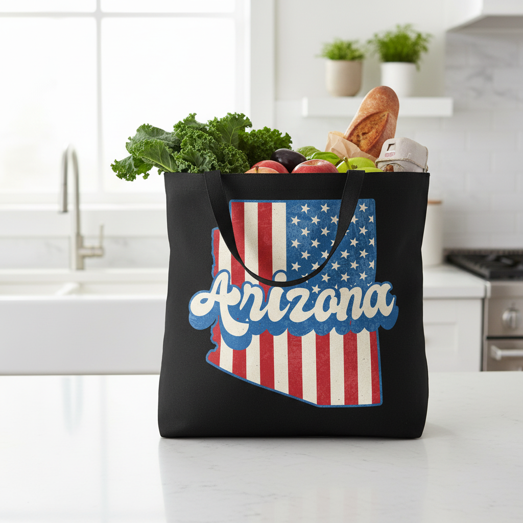 Black Tote - Kitchen Lifestyle (Short Handle)