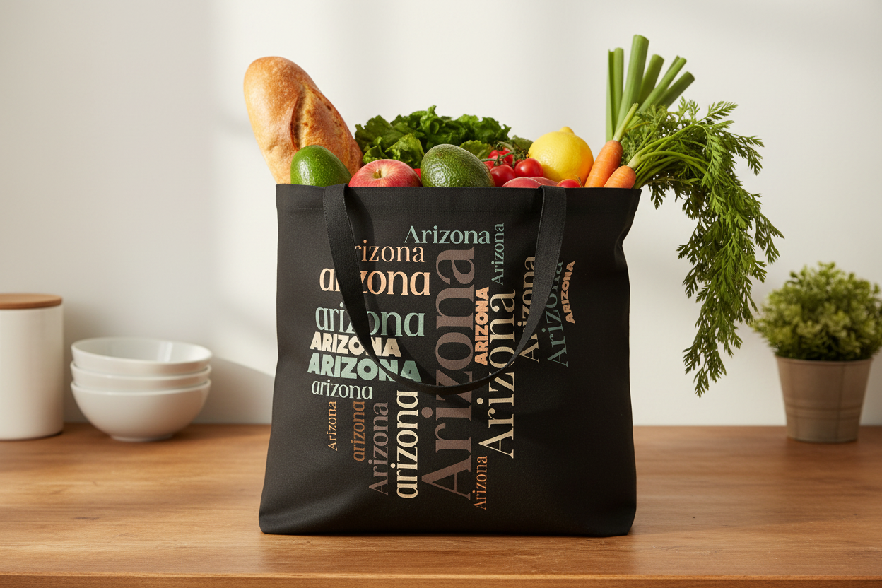 Black Beach Bag - Grocery Lifestyle