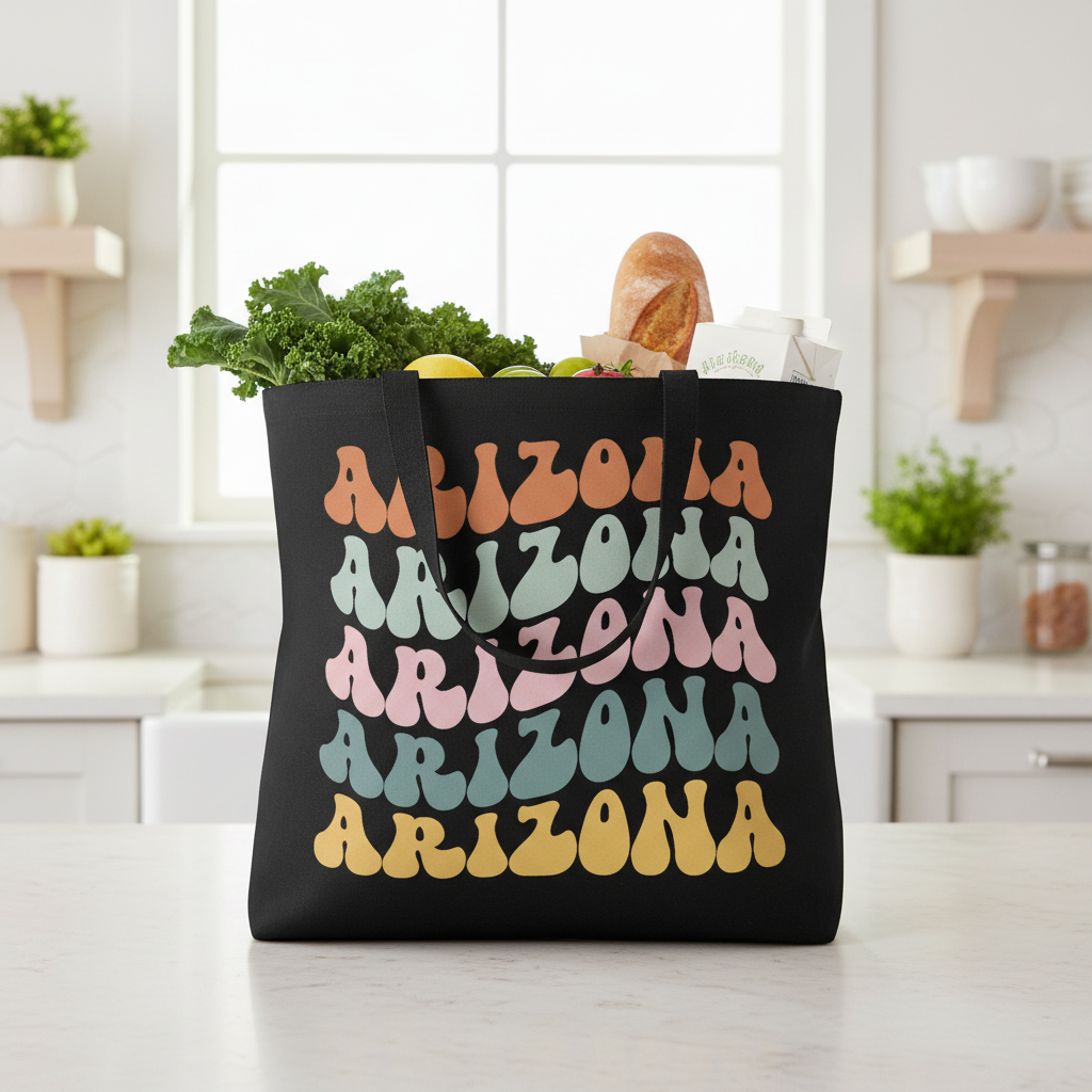 Black Tote - Kitchen Lifestyle (Short Handle)