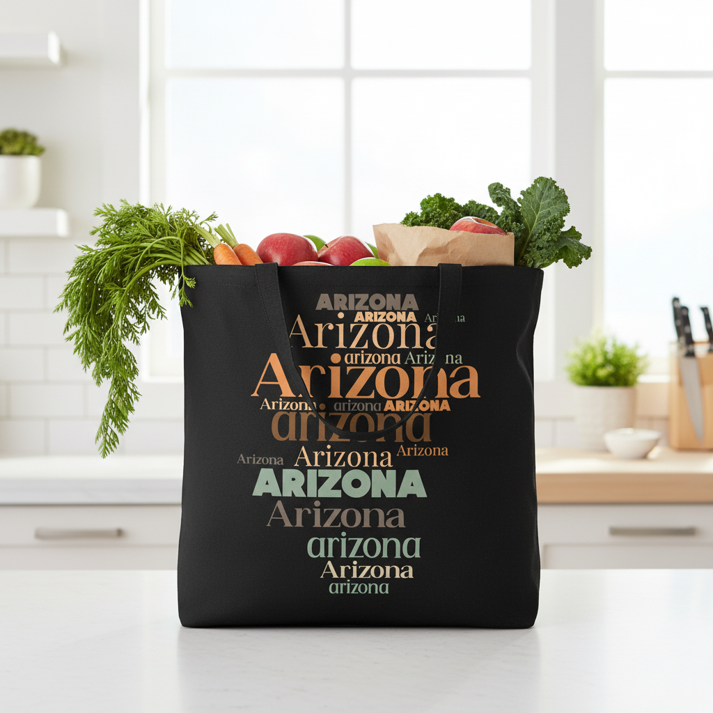 Black Tote - Kitchen Lifestyle (Short Handle)