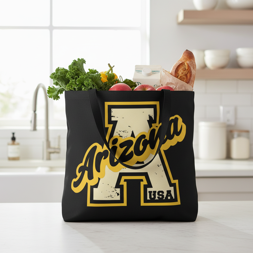 Black Tote - Kitchen Lifestyle (Short Handle)
