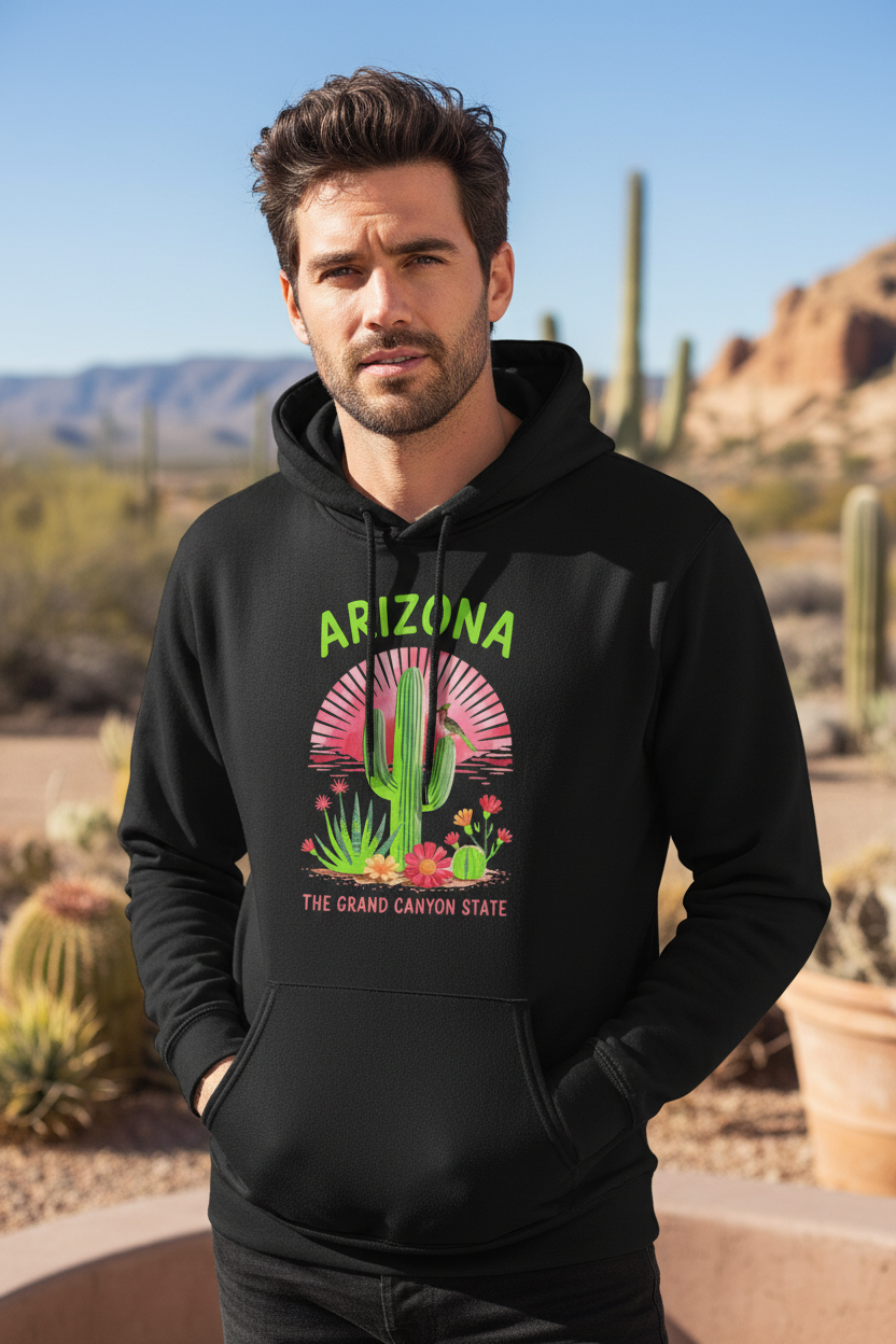 Black hoodie male lifestyle