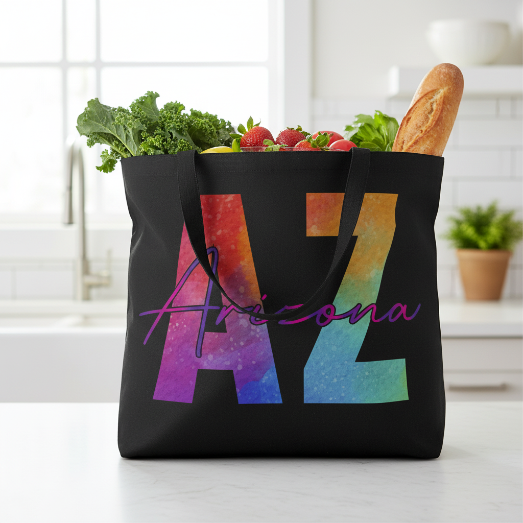 Black Tote - Kitchen Lifestyle (Short Handle)