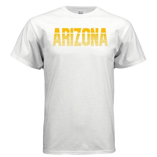 Gildan G200 100% USA cotton t-shirt with tear away label rib collar and double-needle sleeve and bottom hems