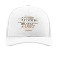 Richardson 112 0102 snapback trucker cap with 60/40 cotton crown and 100% polyester mesh back structured six-panel mid-profile