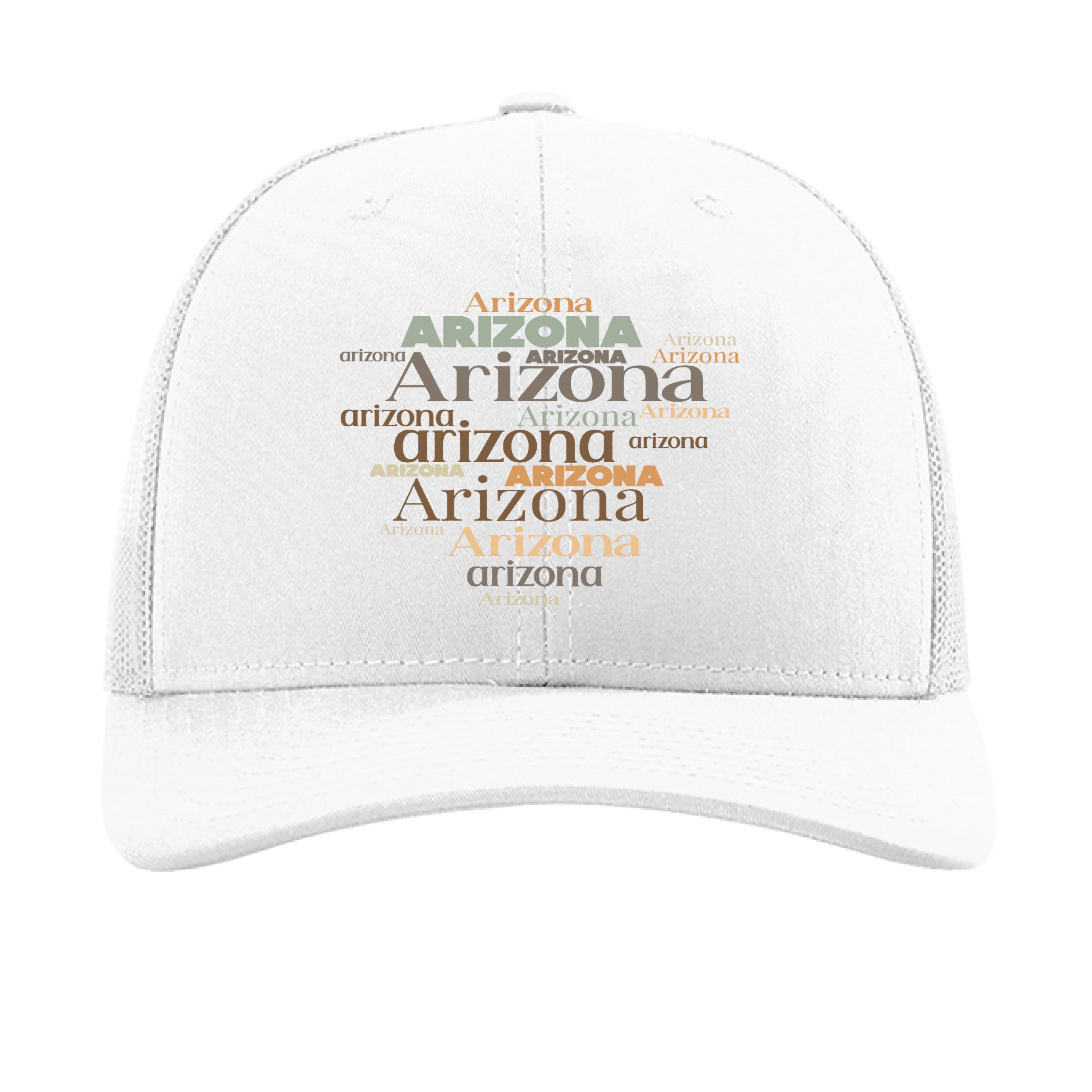 Richardson 112 0102 snapback trucker cap with 60/40 cotton crown and 100% polyester mesh back structured six-panel mid-profile