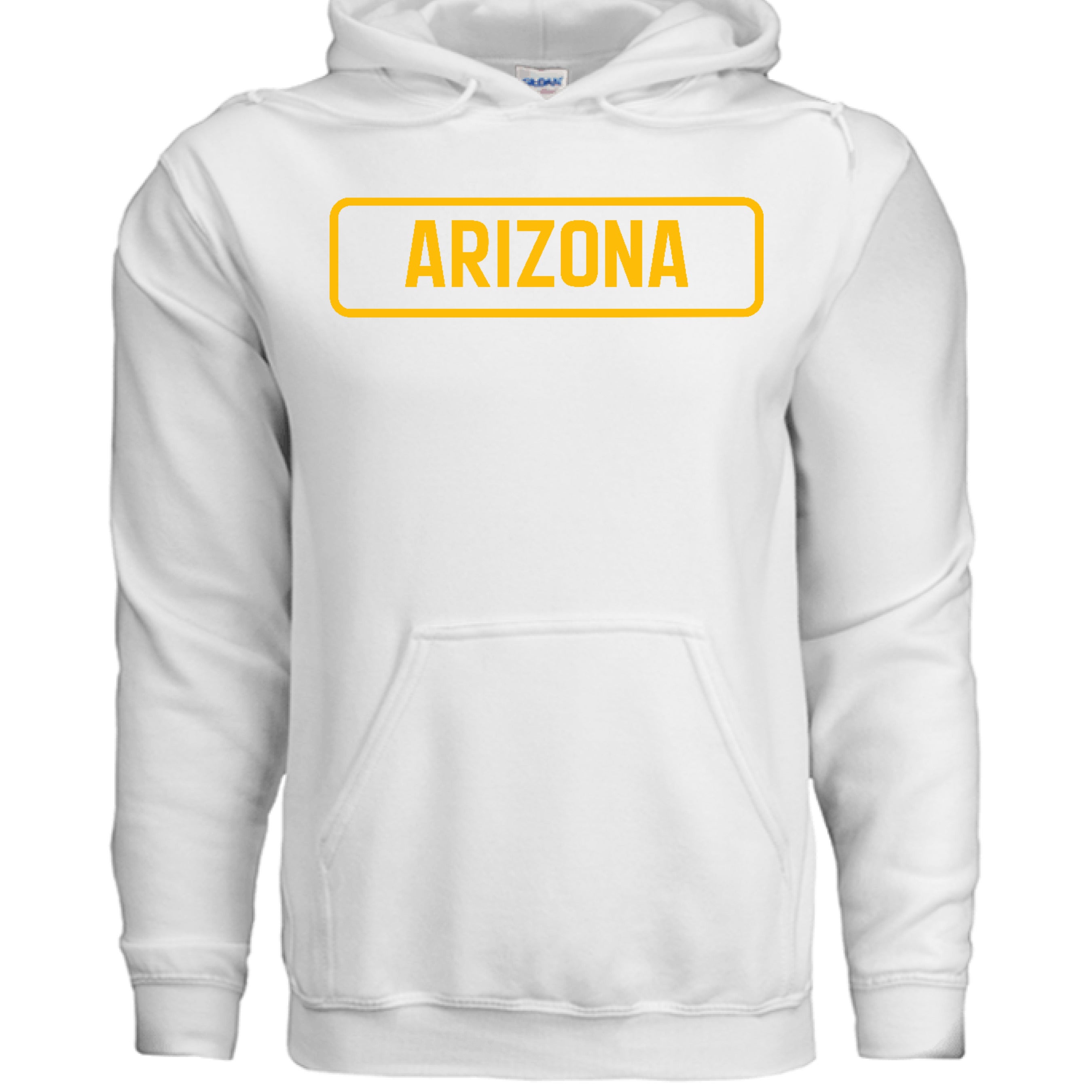 Gildan Softstyle SF500 pullover hoodie 80% ring-spun cotton 20% polyester jersey-lined hood 3/8-inch flat draw cords rib knit cuffs