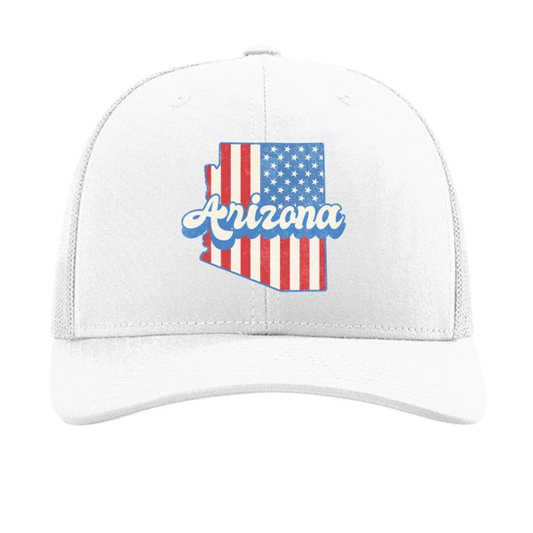 Hat Design 0113 Richardson snapback trucker cap 60/40 cotton-poly front 100% polyester mesh back pre-curved visor