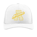 Hat Design 0116 trucker snapback 60/40 cotton front 100% polyester mesh back contrast visor adjustable snapback