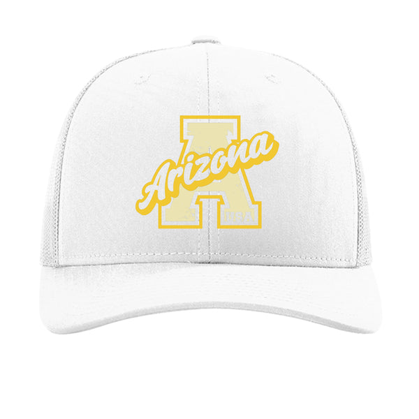 Hat Design 0116 trucker snapback 60/40 cotton front 100% polyester mesh back contrast visor adjustable snapback
