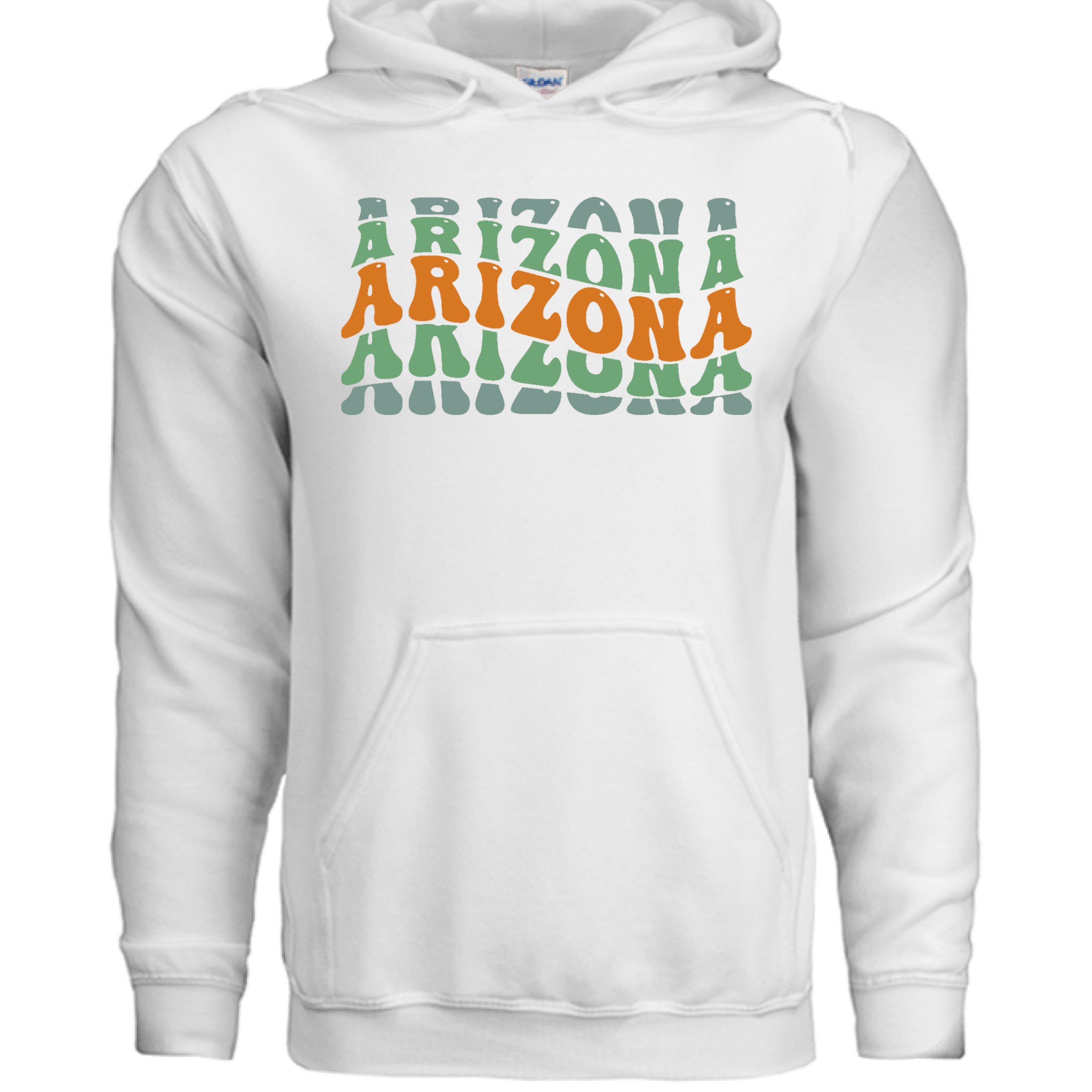 Gildan Softstyle pullover hooded sweatshirt 80% ring-spun cotton 20% poly with jersey-lined hood and flat draw cords