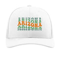 Richardson Snapback Trucker Cap 60/40 cotton poly front 100% polyester mesh back pre-curved contrast visor adjustable plastic snapback